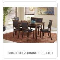 COS-JOSHUA DINING SET (1+4+1)